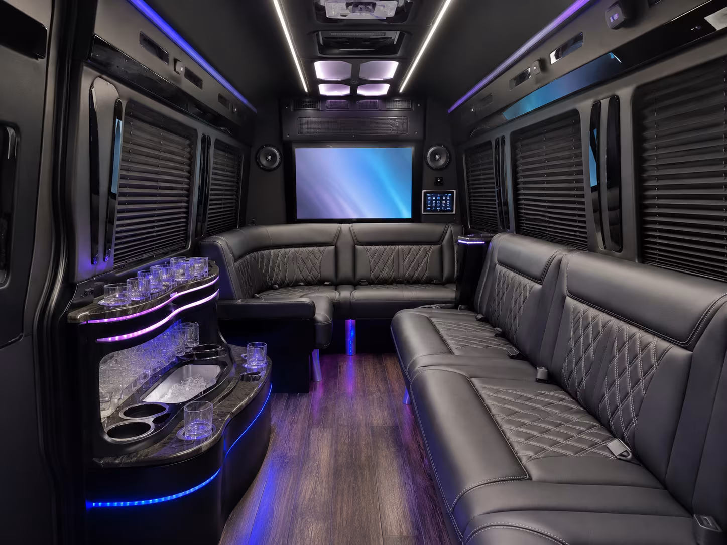 boulder concert transportation onboard seating