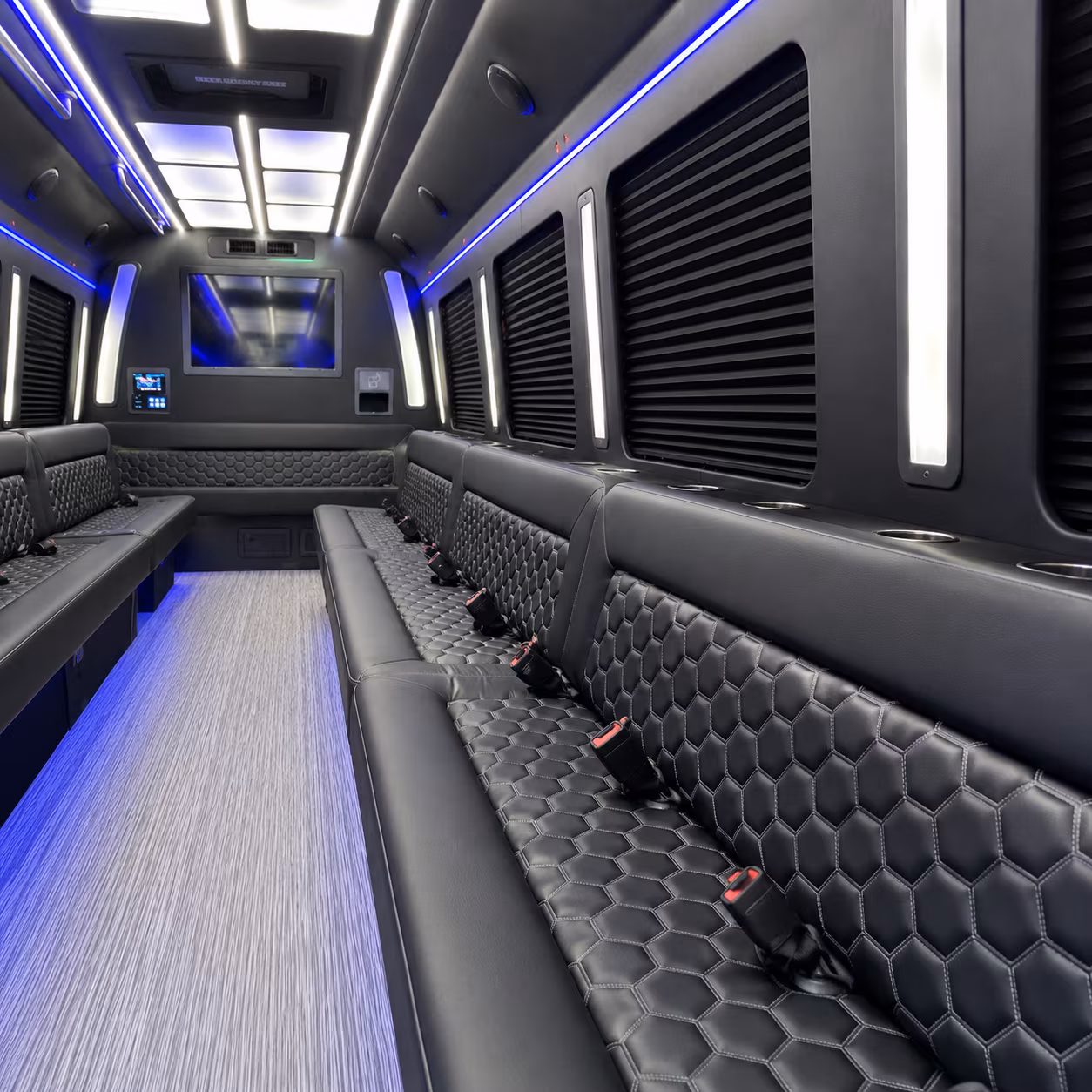 boulder party bus rentals inside