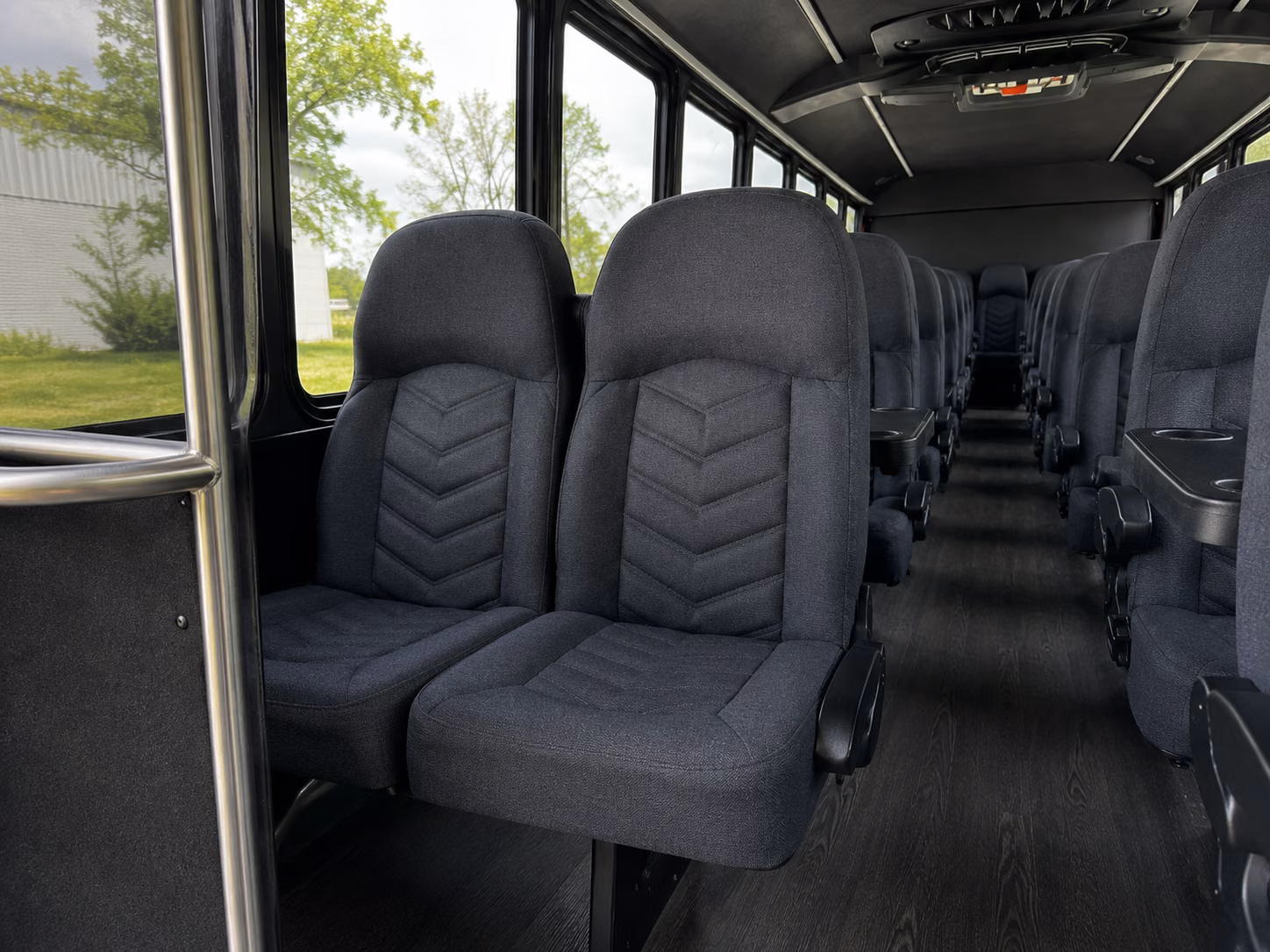 shuttle buses for boulder wedding guests between hotels and venues