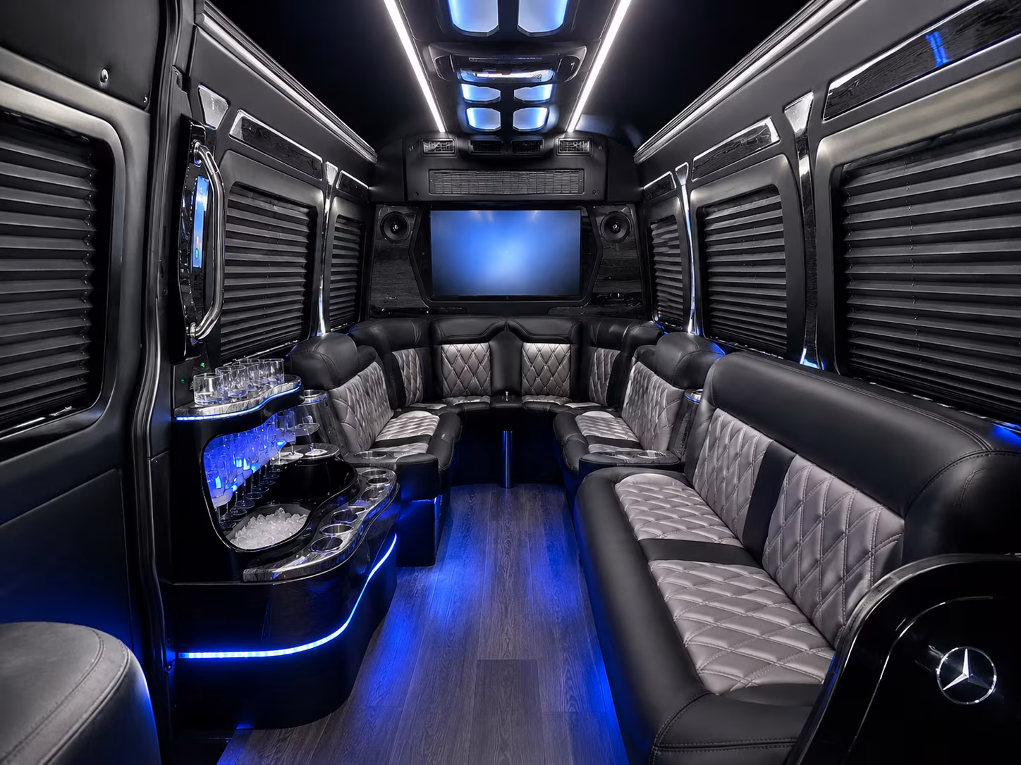 sprinter van transportation for groups and events across boulder