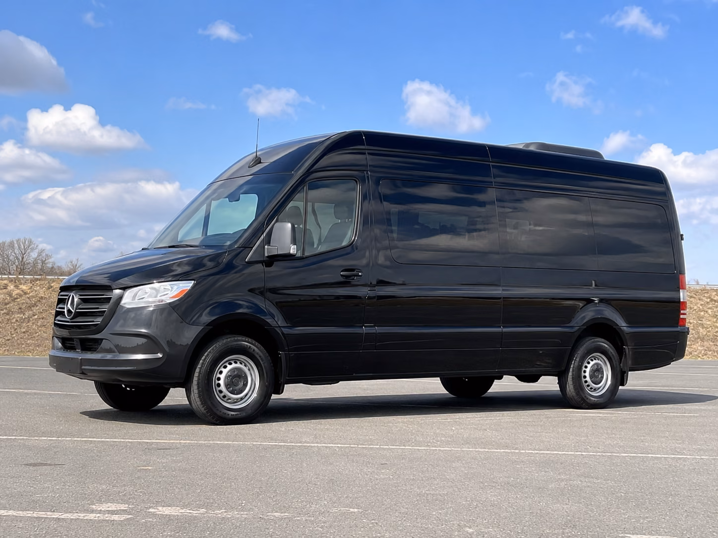 sprinter vans and minibuses for boulder bridal party transportation